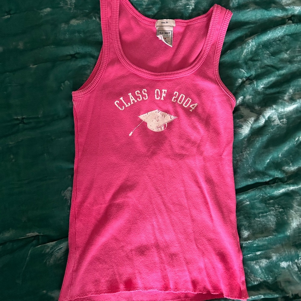 Y2K old navy pink tank